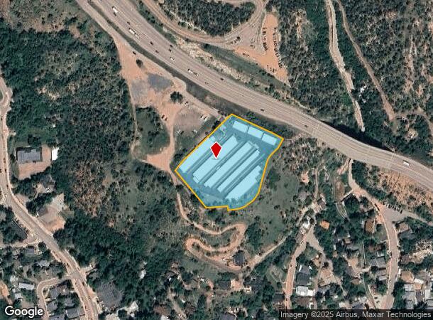 125 Higginbotham Rd, Manitou Springs, CO Parcel Map