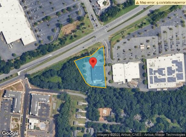  8104 University City Blvd, Charlotte, NC Parcel Map