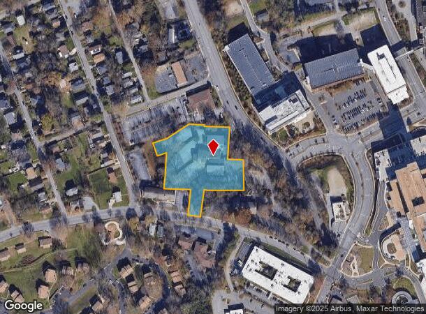  131 Mcdowell St, Asheville, NC Parcel Map