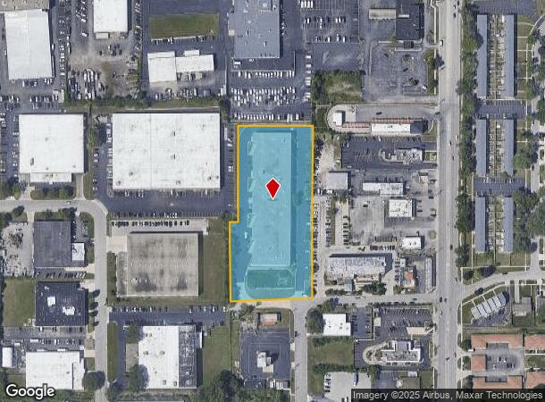  131 W Diversey Ave, Elmhurst, IL Parcel Map