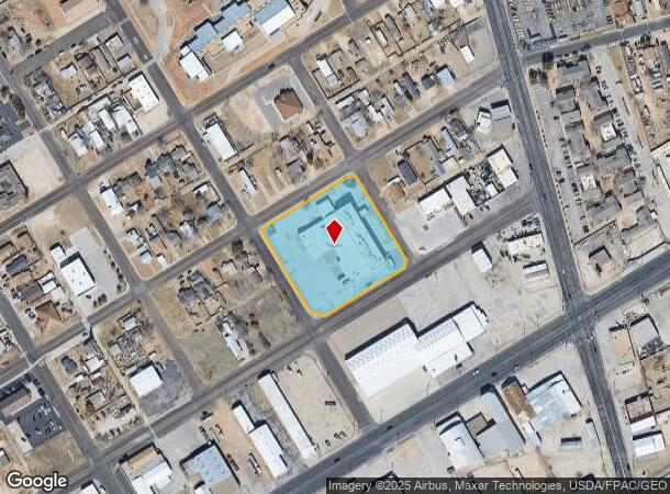 900 E 4Th St, Odessa, TX Parcel Map