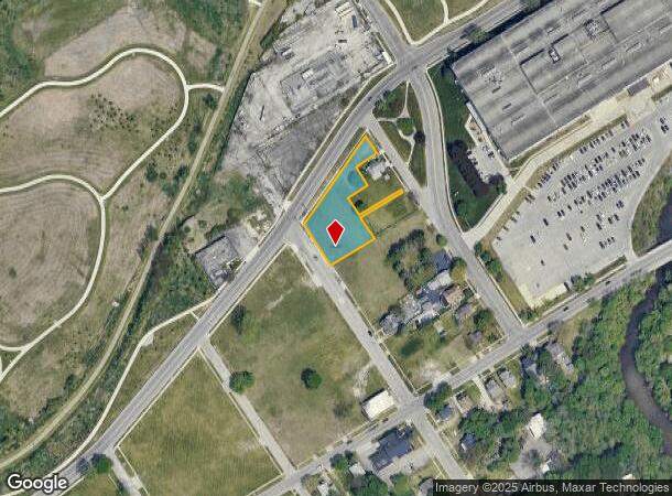 417 Asylum St, Flint, MI Parcel Map