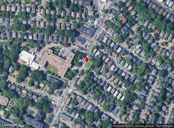  482 Centre St, Jamaica Plain, MA Parcel Map