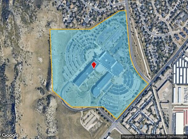  2424 Garden Of The Gods Rd, Colorado Springs, CO Parcel Map