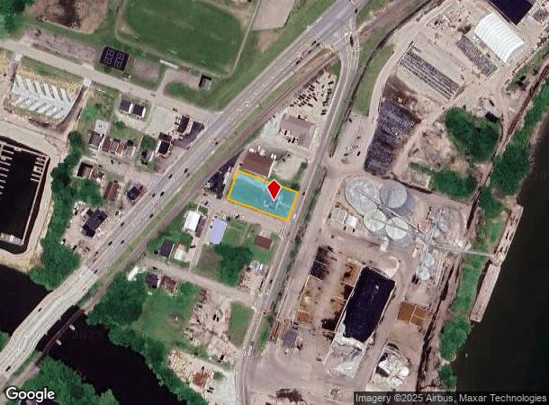  403 George St, Aurora, IN Parcel Map