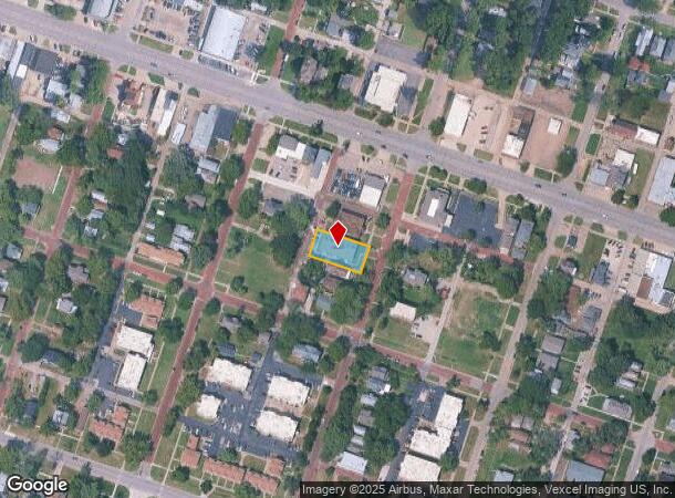  619 Sw Taylor St, Topeka, KS Parcel Map