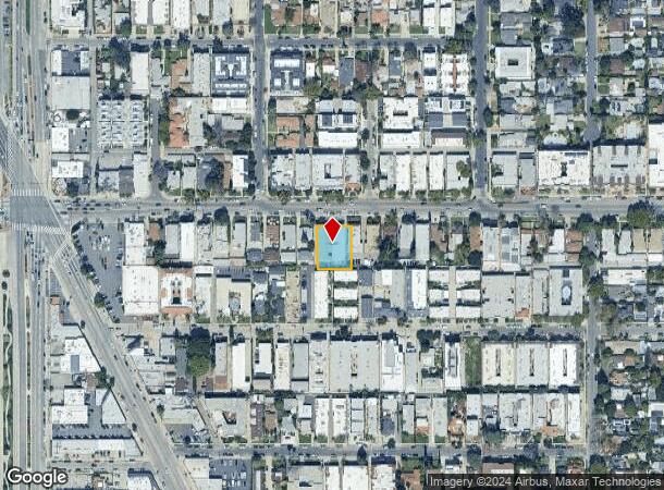  10840 Camarillo St, North Hollywood, CA Parcel Map