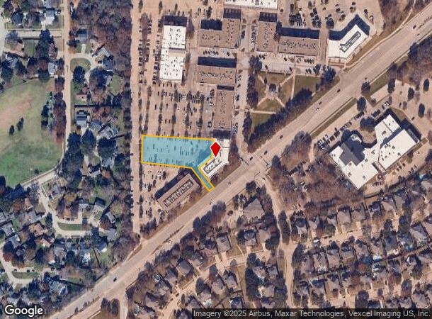  1100 Parker Sq, Flower Mound, TX Parcel Map