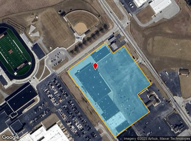 2092 N Jefferson St, Huntington, IN Parcel Map