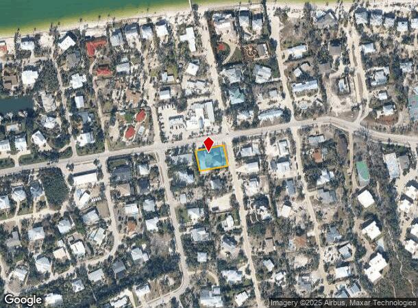 1167 Buttonwood Ln, Sanibel, FL Parcel Map