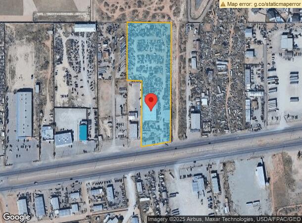  12933 Montana Ave, El Paso, TX Parcel Map