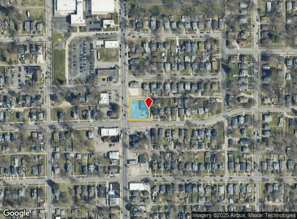 1836 Miami St, South Bend, IN Parcel Map