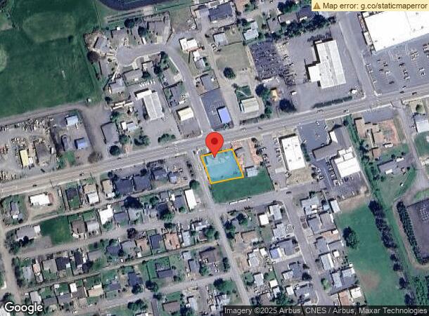  624 E Central Ave, Sutherlin, OR Parcel Map