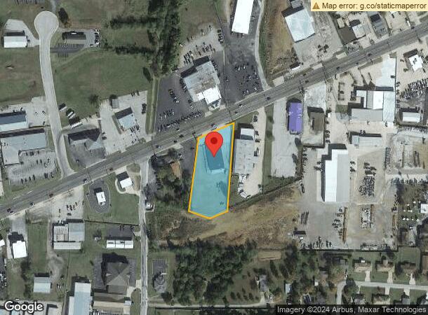  1406 Highway 62 E, Mountain Home, AR Parcel Map