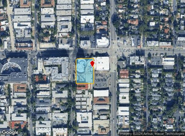  7920 W Sunset Blvd, Los Angeles, CA Parcel Map