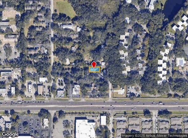  5892 E Fowler Ave, Temple Terrace, FL Parcel Map