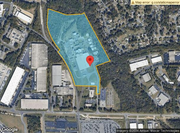  3300 Westinghouse Blvd, Charlotte, NC Parcel Map