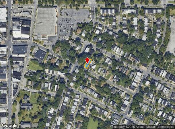 702 Homestead St, Baltimore, MD Parcel Map