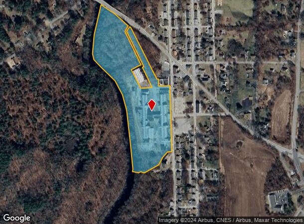  51 S Walnut St, Wauregan, CT Parcel Map