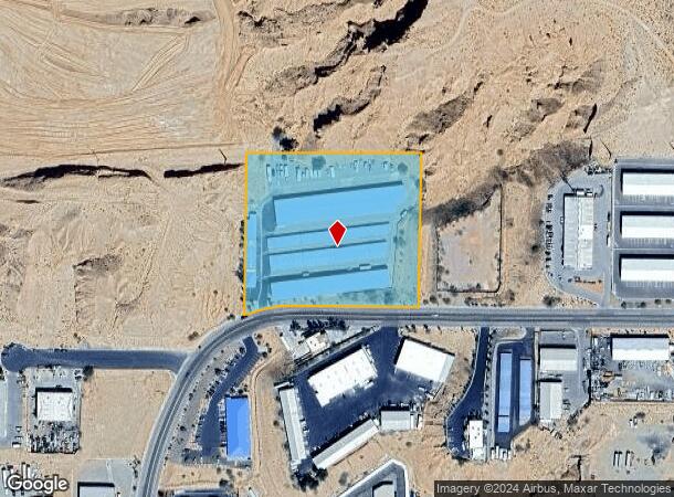  681 Hardy Way, Mesquite, NV Parcel Map