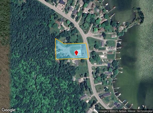  9538 W Long Lake Rd, Alpena, MI Parcel Map