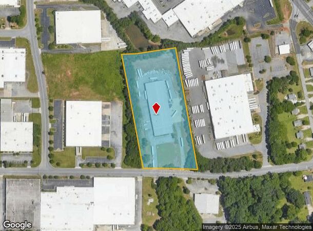  210 Swathmore Ave, High Point, NC Parcel Map