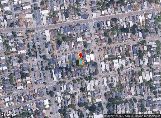  1534 Tyler St, Berkeley, CA Parcel Map