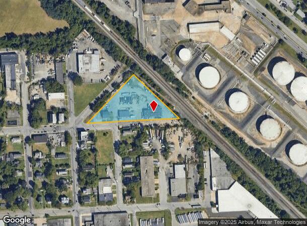  4420 E Eager St, Baltimore, MD Parcel Map