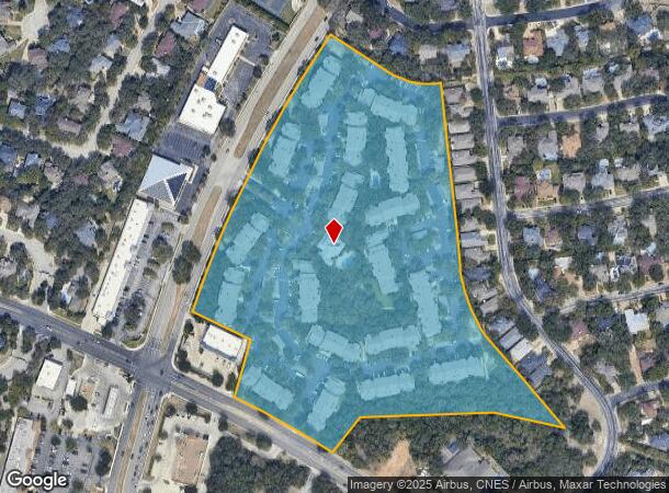 16650 Huebner Rd, San Antonio, TX Parcel Map