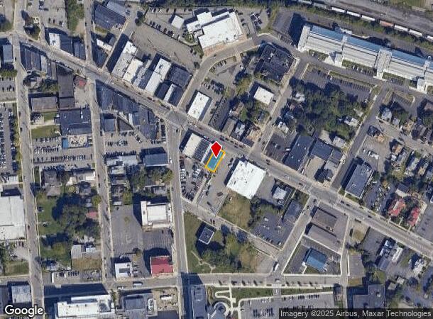 214 Main St, Johnson City, NY Parcel Map