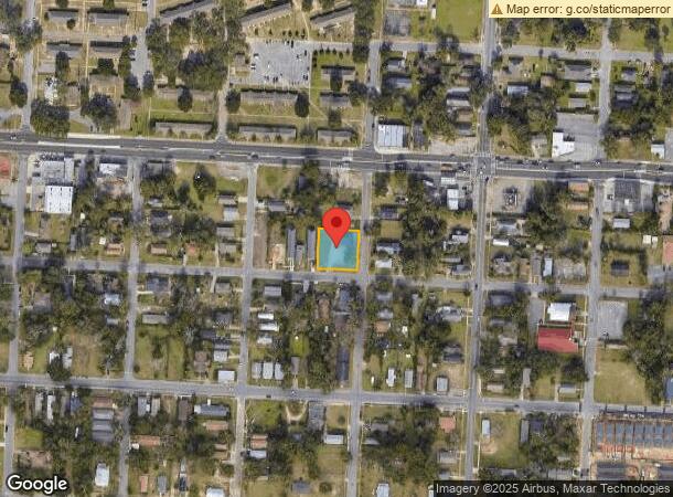  1200 W Gadsden St, Pensacola, FL Parcel Map