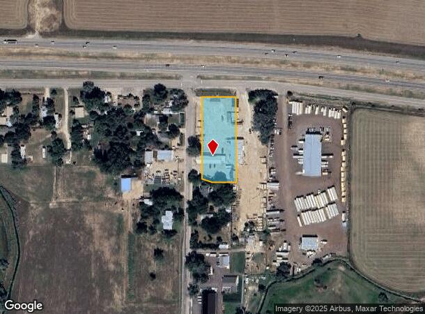 1308 Poplar St, Johnstown, CO Parcel Map