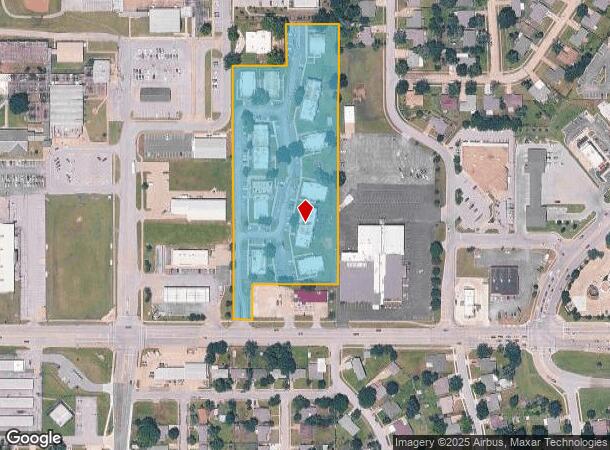  1311 N Ash Pl, Owasso, OK Parcel Map