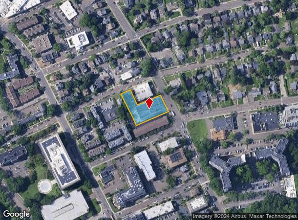  1642 Bedford St, Stamford, CT Parcel Map