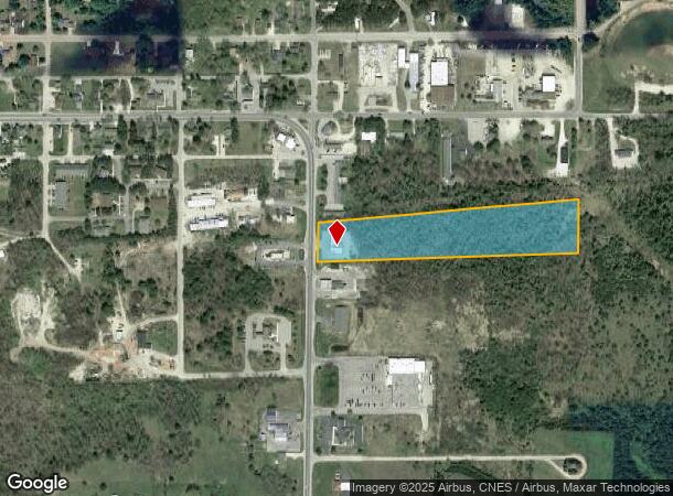  115 S Division St, Bellaire, MI Parcel Map