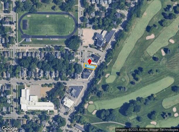  1809 Plainfield Ave Ne, Grand Rapids, MI Parcel Map
