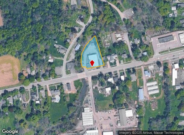  208 W Main St, Elbridge, NY Parcel Map