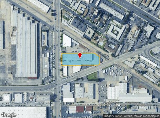 11800 Woodruff Ave, Downey, CA Parcel Map