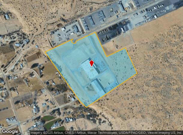 13004 Gateway East Blvd E, Socorro, TX Parcel Map