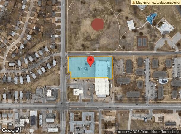  1212 S Woodlawn Blvd, Wichita, KS Parcel Map