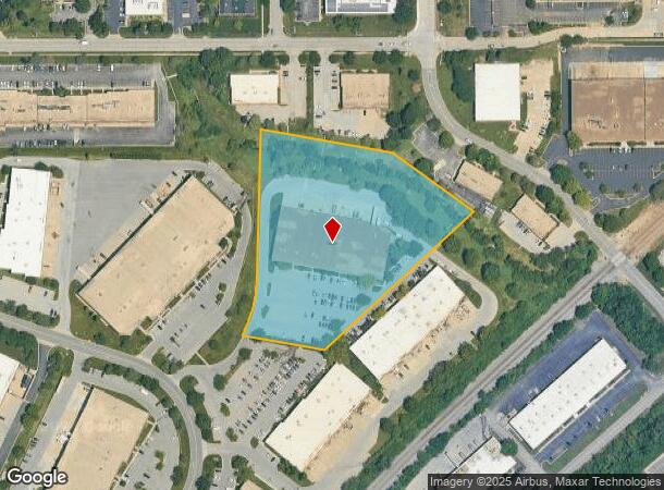  7939 Flint St, Overland Park, KS Parcel Map