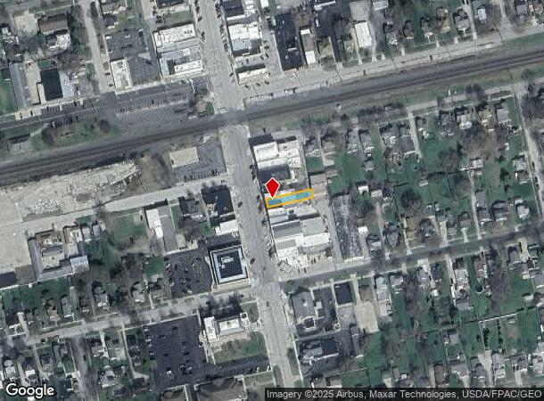  129 S Fulton St, Wauseon, OH Parcel Map