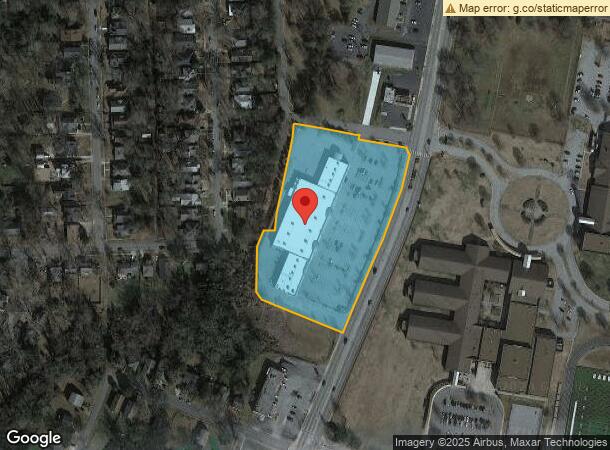  550 S Church St, Spartanburg, SC Parcel Map