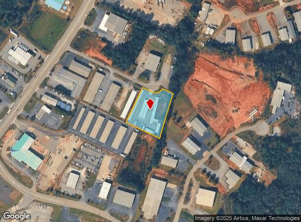  110 Construction Way, Anderson, SC Parcel Map