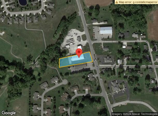  1111 Huntington Ave, Warren, IN Parcel Map