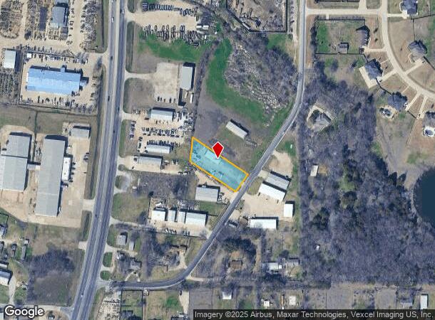  1659 Shawnee Rd, Waxahachie, TX Parcel Map