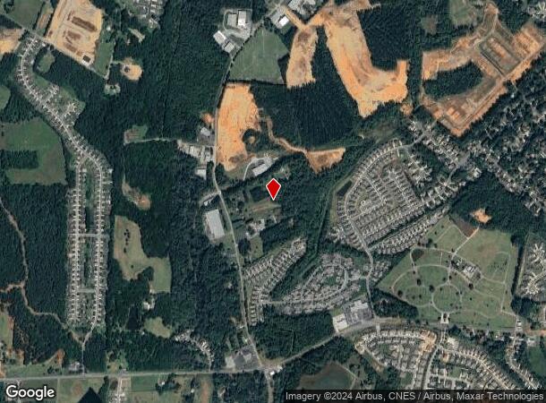  1233 Springwood Church Rd, Gibsonville, NC Parcel Map