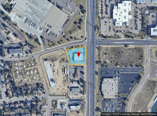  3765 Verde Dr, Colorado Springs, CO Parcel Map
