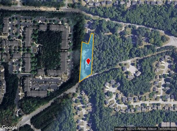 1492 Blair Bridge Rd, Austell, GA Parcel Map