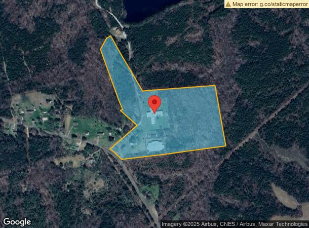  2061 High Rock School Rd, Blanch, NC Parcel Map